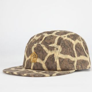 Savage Mens 5 Panel Hat Brown/Khaki One Size For Men 226879466