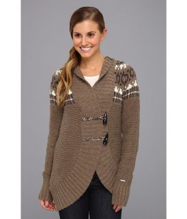 Lole Caress Cardigan Womens Sweater (Brown)