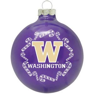 Washington Huskies Traditional Ornament Candy Cane
