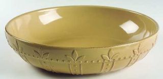 Signature Sorrento Wheat (Gold) 12 Pasta Serving Bowl, Fine China Dinnerware  
