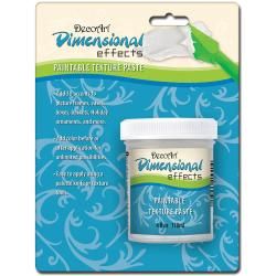 Dimensional Effects Texture Paste Carded 4oz  White