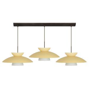 Besa Lighting BEL 3JV 451397 LED BR Trilo Pendant