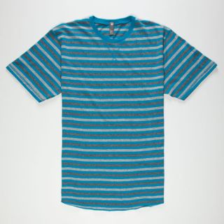 Baldwin Mens T Shirt Turquoise In Sizes X Large, Medium, Small, Large F