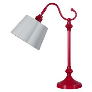 Xhilaration Scallop Lamp   Rose Marabou (Includes CFL Bulb)