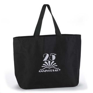 Hortense B. Hewitt 25th Anniversary Tote Bag (BlackNot personalizedDimensions 17 inches long x 16 inches wide x 12 inches highMeasurements are approximate. )