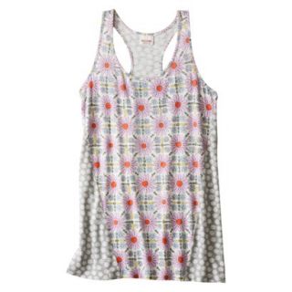 Mossimo Supply Co. Juniors Printed Tank   Gray Floral XS(1)