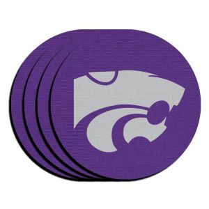 Kansas State Wildcats Neoprene Coaster Set 4pk