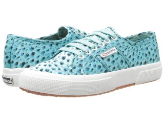 Superga 2750 Paianimals Womens Lace up casual Shoes (Blue)