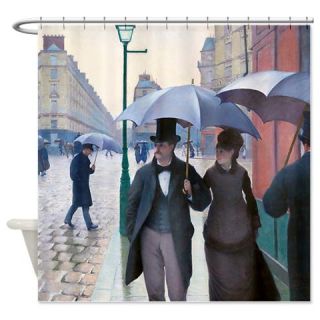  Caillebotte   Paris St Shower Curtain  Use code FREECART at Checkout