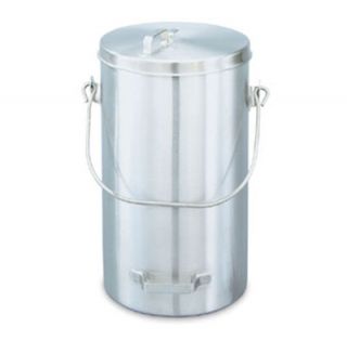 Vollrath 19 3/4 qt Pail with Cover   Welded Side Handle, Stainless