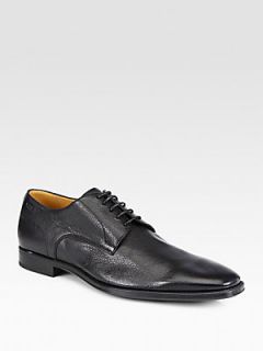 Bally Leather Derby Lace Ups   Black  Bally Shoes
