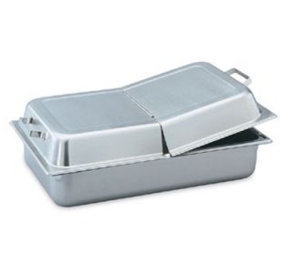 Vollrath Steam Table Pan Cover   Full Size, Hinged Dome, Stainless