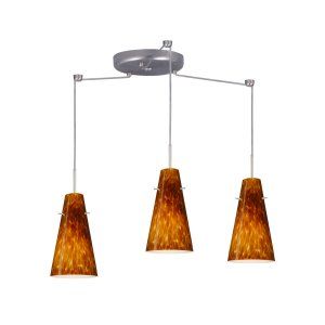 Besa Lighting BEL 3JC 412418 SN Cierro Pendant