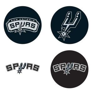 San Antonio Spurs Apple Home Button Covers 4 Pack