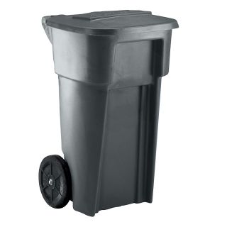 Roto Industries Waste Containers   28X23 1/2 X39   Gray   Gray