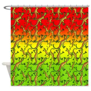  Wild Gecko Shower Curtain  Use code FREECART at Checkout