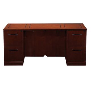 Mayline Sorrento Pedestal Credenza SCFF72SCR / SCFF72ESP Finish Bourbon Cherry