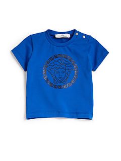 Versace Infants Medusa Logo Tee   Blue