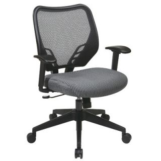 Office Star Space Seating VeraFlex Seat and Dark AirGrid Managerial Chair 81 