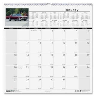 House Of Doolittle Classic Cars Monthly Wall Calendar
