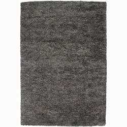 Hand woven Mandara Shag Rug (9 X 13) (BeigePattern Shag Tip We recommend the use of a  non skid pad to keep the rug in place on smooth surfaces. All rug sizes are approximate. Due to the difference of monitor colors, some rug colors may vary slightly. W