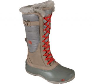 Womens The North Face Shellista Lace   Vintage Khaki/Spicy Orange Boots