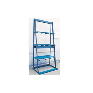 Vestil Vertical Bar Rack With Arms   39 1/4 X24x84   Blue