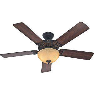 Hunter HUF 53172 The Sonora Large Room Ceiling Fan with light