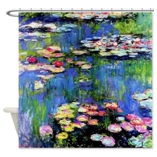  MONET WATERLILLIES Shower Curtain  Use code FREECART at Checkout