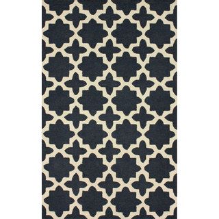 Nuloom Handmade Marrakesh Trellis Wool Rug (3 X 5) (IvoryPattern AbstractTip We recommend the use of a non skid pad to keep the rug in place on smooth surfaces.All rug sizes are approximate. Due to the difference of monitor colors, some rug colors may v