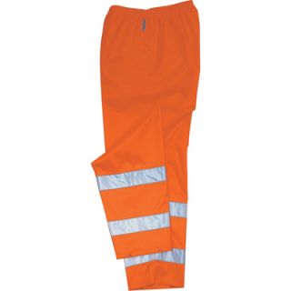 Ergodyne GloWear Class E Thermal Pants   Orange, Large, Model# 8295