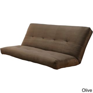 Suedette Full size Solid Futon Cover