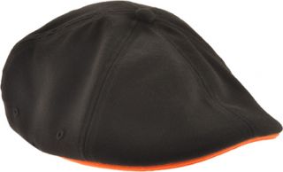 Mens Kangol Flexfit 504 Cap   Black/Orange Hats