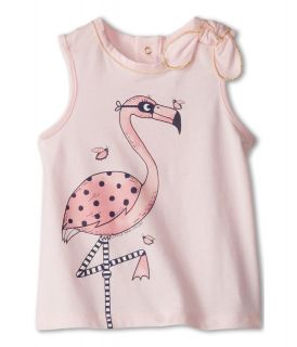 Little Marc Jacobs Flamingo Print Top Girls Sleeveless (Pink)