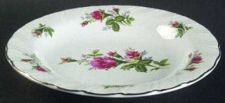 Lynns China Victorian Rose Large Rim Soup Bowl, Fine China Dinnerware   Noble,