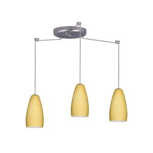 Besa Lighting BEL 3BC 1509VM SN Chrissy Pendant