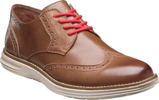 Mens Stacy Adams Armstrong 53391   Cognac Smooth Brogues