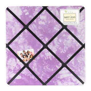 Sweet Jojo Designs Purple Groovy Peace Out Bulletin Board (Cotton)