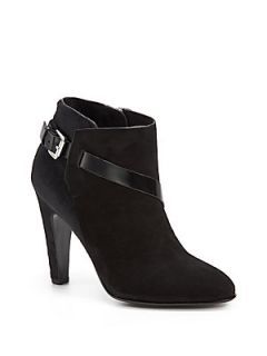 Vianna Haircalf & Suede Ankle Boots
