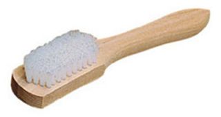 Carlisle 10 Carpet Spot Brush   Nylon/Wood, White