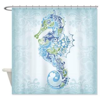  Beautiful Seahorse Shower Curtain  Use code FREECART at Checkout