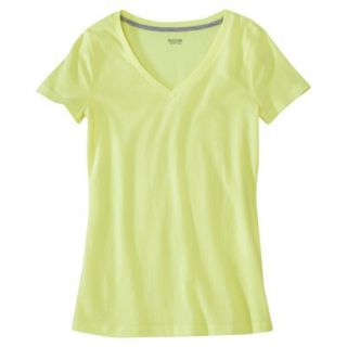 Juniors Boyfriend V Tee   Yellow Boom L(11 13)