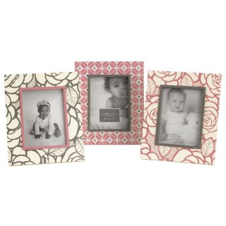 CoCaLo Couture Alma 3 pc. Picture Frames, Pink, Girls