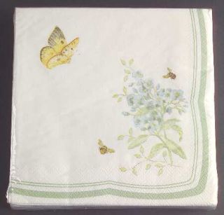 Lenox China Butterfly Meadow Unopened Paper Luncheon Napkins Package, Fine China