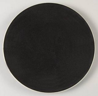 Sasaki China Colorstone Black (Matte,No Texture) Salad Plate, Fine China Dinnerw
