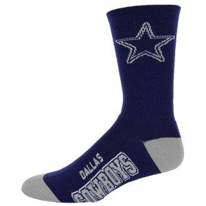 Dallas Cowboys For Bare Feet Deuce Crew 504 Socks