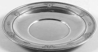 Wallace Rose Point (Sterling,Hollowware) Sterling Sandwich Plate   Sterling, Hol