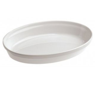 Revol Porcelain Oval Baking Dish w/ 12.25 oz Capacity, White