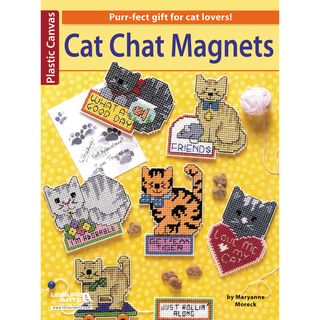 Leisure Arts cat Chat Magnets