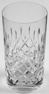 Towle King Richard Highball Glass   Cut Vertical & Criss Cross Design